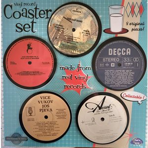 Vinyl Coasters-8PK