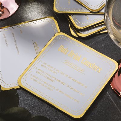 Quiz Drink Mats