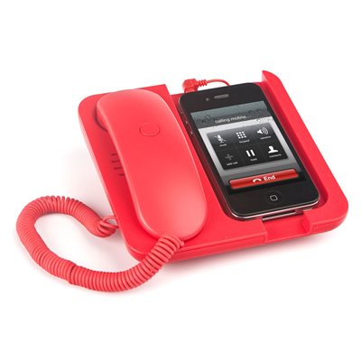 Support portable Téléphone Pronto! Rouge