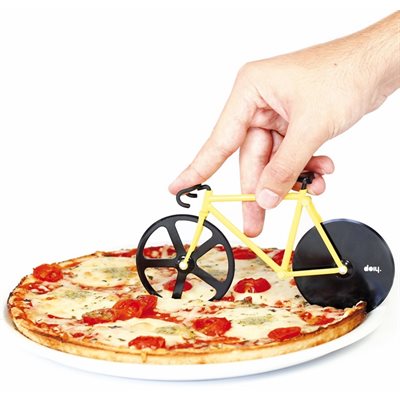 Fixie pizza cutter-Bumblebee