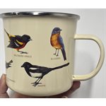 Tasse en émail Alfresco-Oiseaux