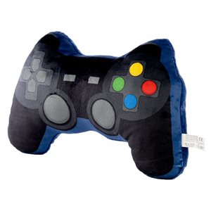 Game Over Game Controller Shaped Plush Cushion
