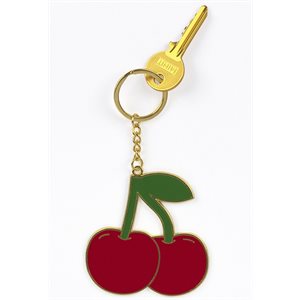 Oversized Cherry Keychain