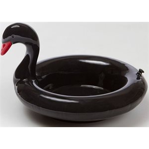 Floatie Black Swan Pool Float