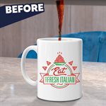 Tasse Effrontée Thermochromique-Eat Fresh Italian