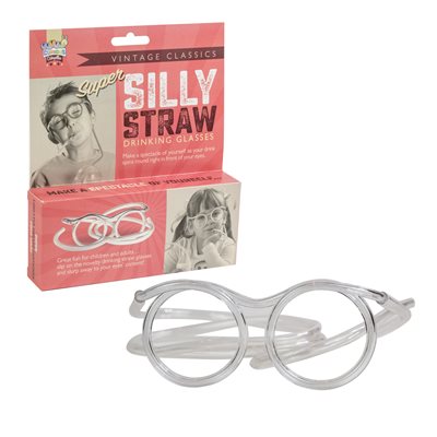 Silly Straw Drinking Glasses