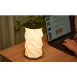 Lampe Twist Hexagon-Noyer