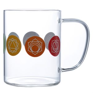 Chakra Glass Mug
