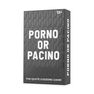Jeu Porno or Pacino(Anglais)