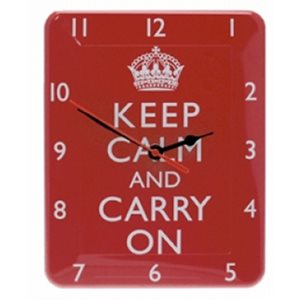 Keep Calm Clock
