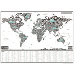 Scratch Map Of The F*#?ing World