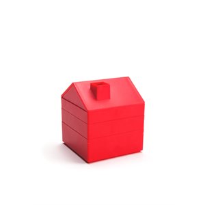In House Desktop Storage-Red