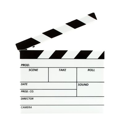 Mini Clapperboard Lightbox