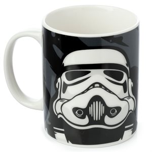 Stormtrooper Black Porcelain Mug