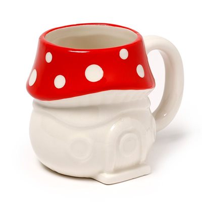 Fairy Toadstool House Shaped Mug