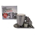 Gun Espresso Cup and Saucer