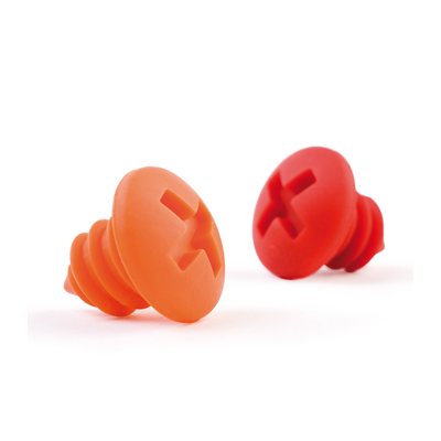 Bottle Screws Red & Orange