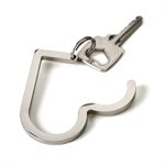 Hang On Bag Hook / Keychain-Silver