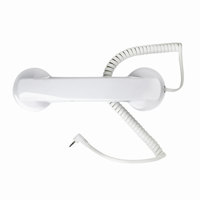  Retro Mobile-Device Handset-White