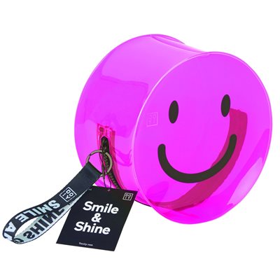 Smile and Shine Neon Pink