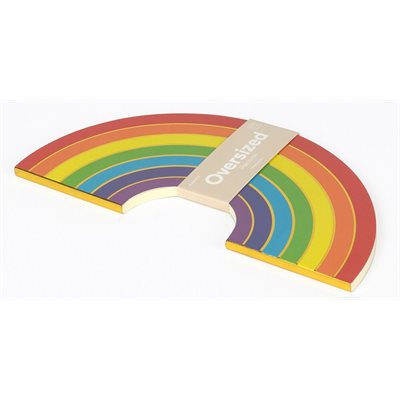 Oversized Notebook Rainbow
