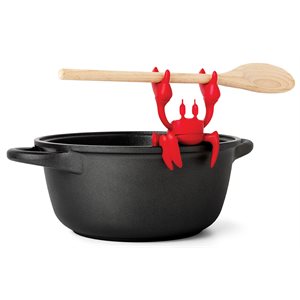 Red The Crab Spoon Holder and Steam Releaser