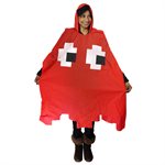 Retro Arcade Poncho-Red