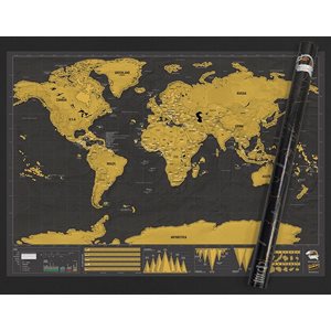 Deluxe Scratch Map-XL