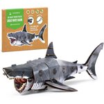 Makebug Great White Shark 3D Paper Puzzle