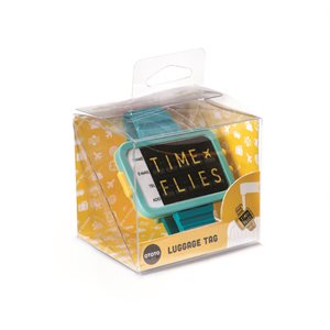 Time Flies-Turquoise