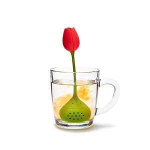 Tulip Tea Infuser-Red