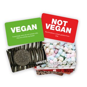 Vegan Not Vegan game