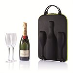 Champagne Carrier with Glasses