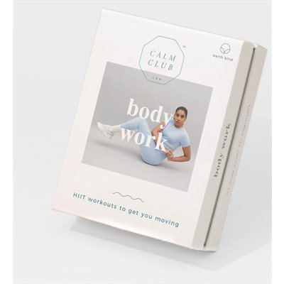 Body Work-cartes de mouvements d'entraînement HIIT