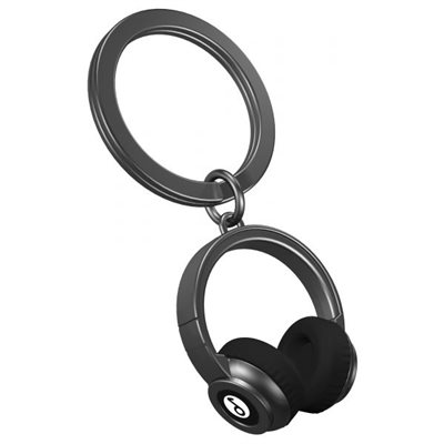 Keychain-Black Headphone