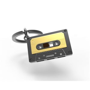 Keychain-Audio Cassette